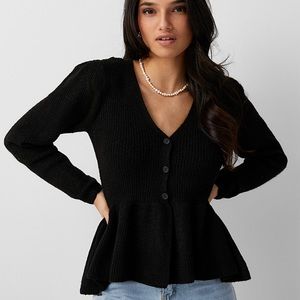 Vintage Exclusive Imports peplum sweater